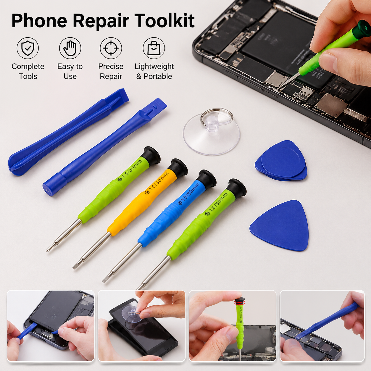 Hand Tool Kit Opening Pry Bar  - مراجعة Home Bar Android وسعره