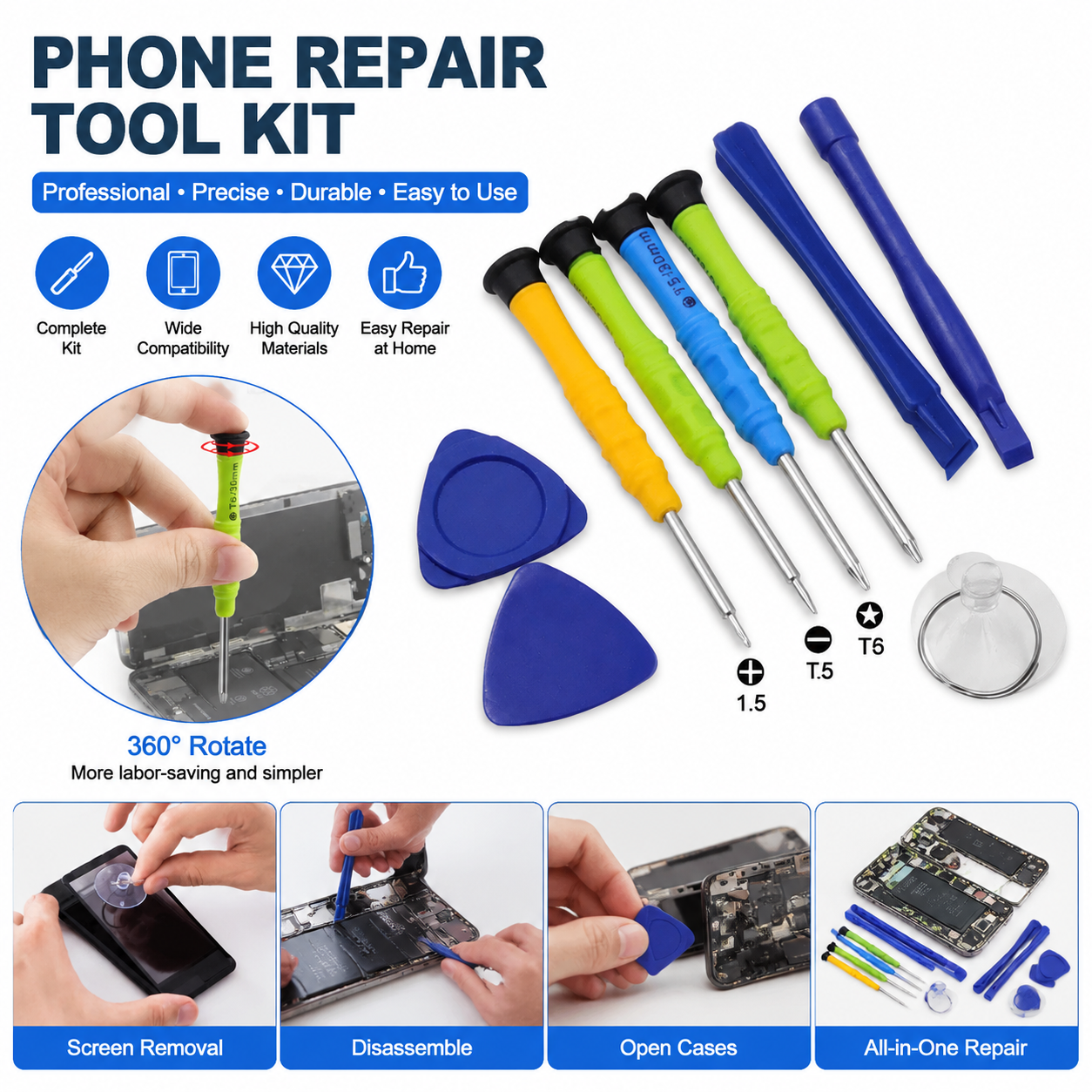 Hand Tool Kit Opening Pry Bar  - مراجعة Home Bar Android وسعره
