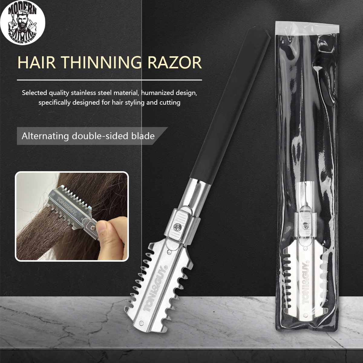 Salon Double-Edge Shaving Hair - مراجعة Home Barbershop وسعره