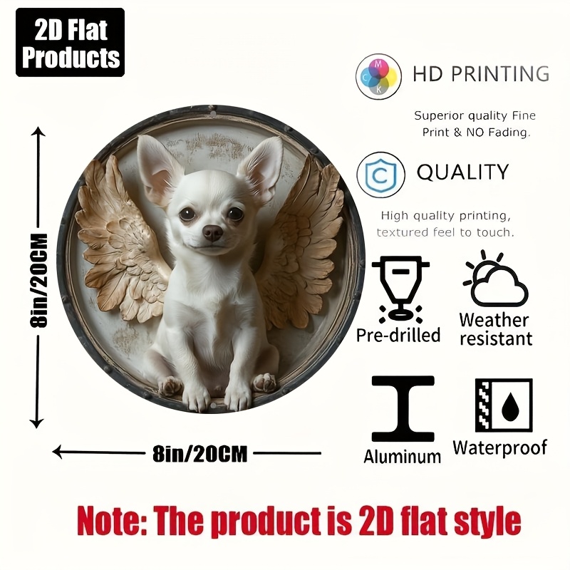 2D Flat, 1pc, Chihuahua Theme, - مراجعة Home Bar And Kitchen وسعره