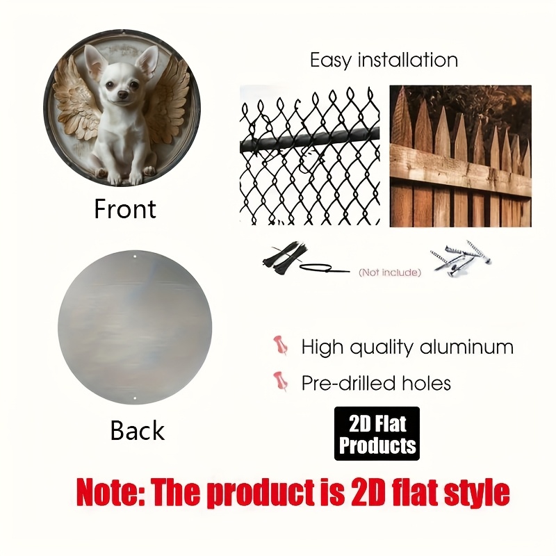 2D Flat, 1pc, Chihuahua Theme, - مراجعة Home Bar And Kitchen وسعره