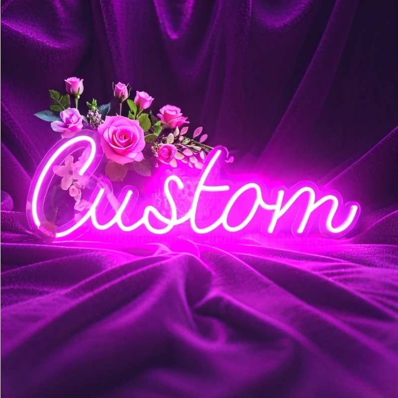 Custom Name Neon Sign - USB Di - مراجعة Home Bar Signs وسعره
