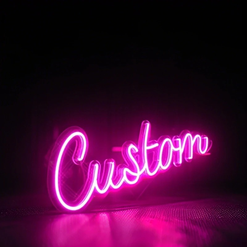 Custom Name Neon Sign - USB Di - مراجعة Home Bar Signs وسعره