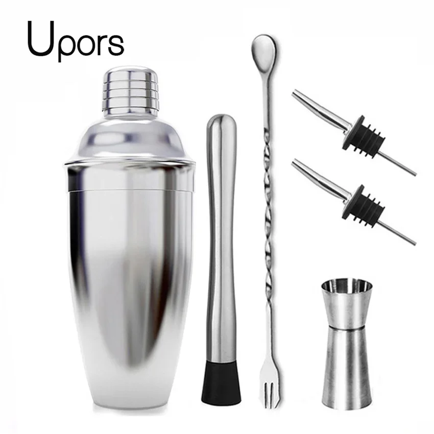 UPORS Stainless Steel Cocktail - مراجعة Boston Shaker Set وسعره