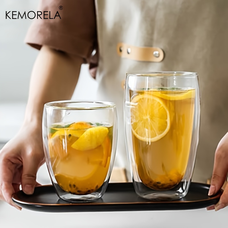 1PCS Heat-Resistant Double Wal - مراجعة Highball Glass Set وسعره