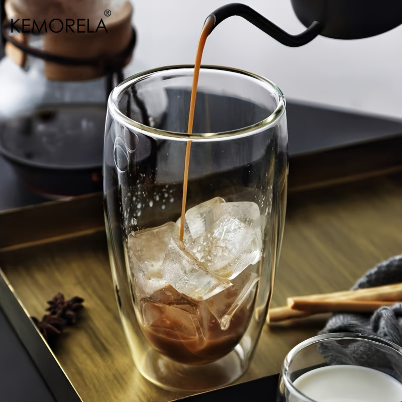 1PCS Heat-Resistant Double Wal - مراجعة Highball Glass Set وسعره