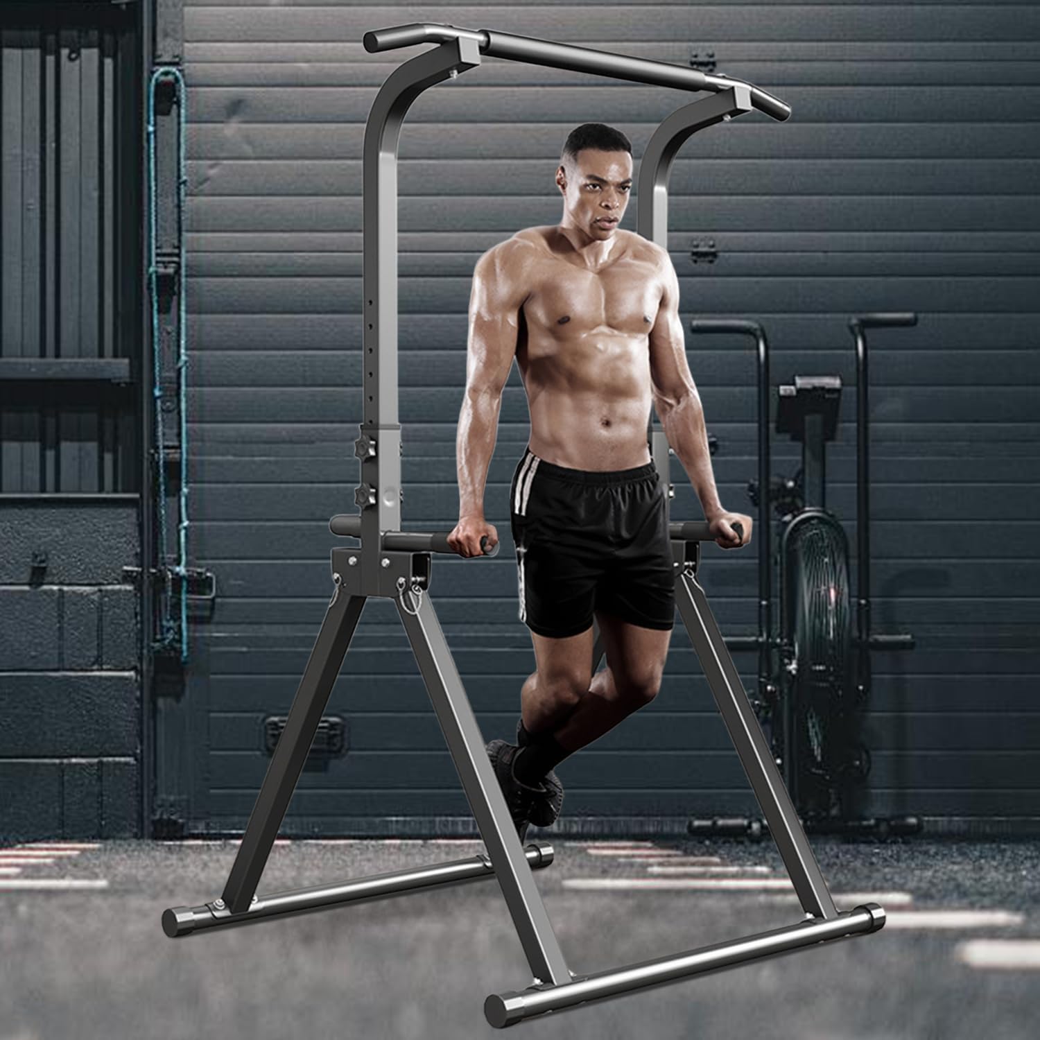 Foldable Pull Up Bar Stand, Mu - مراجعة Home Bar Stand وسعره
