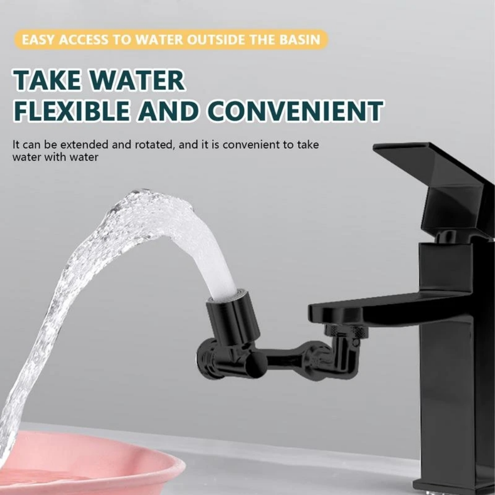 1080° Rotation Faucet Sprayer  - مراجعة Home Bar Sink وسعره