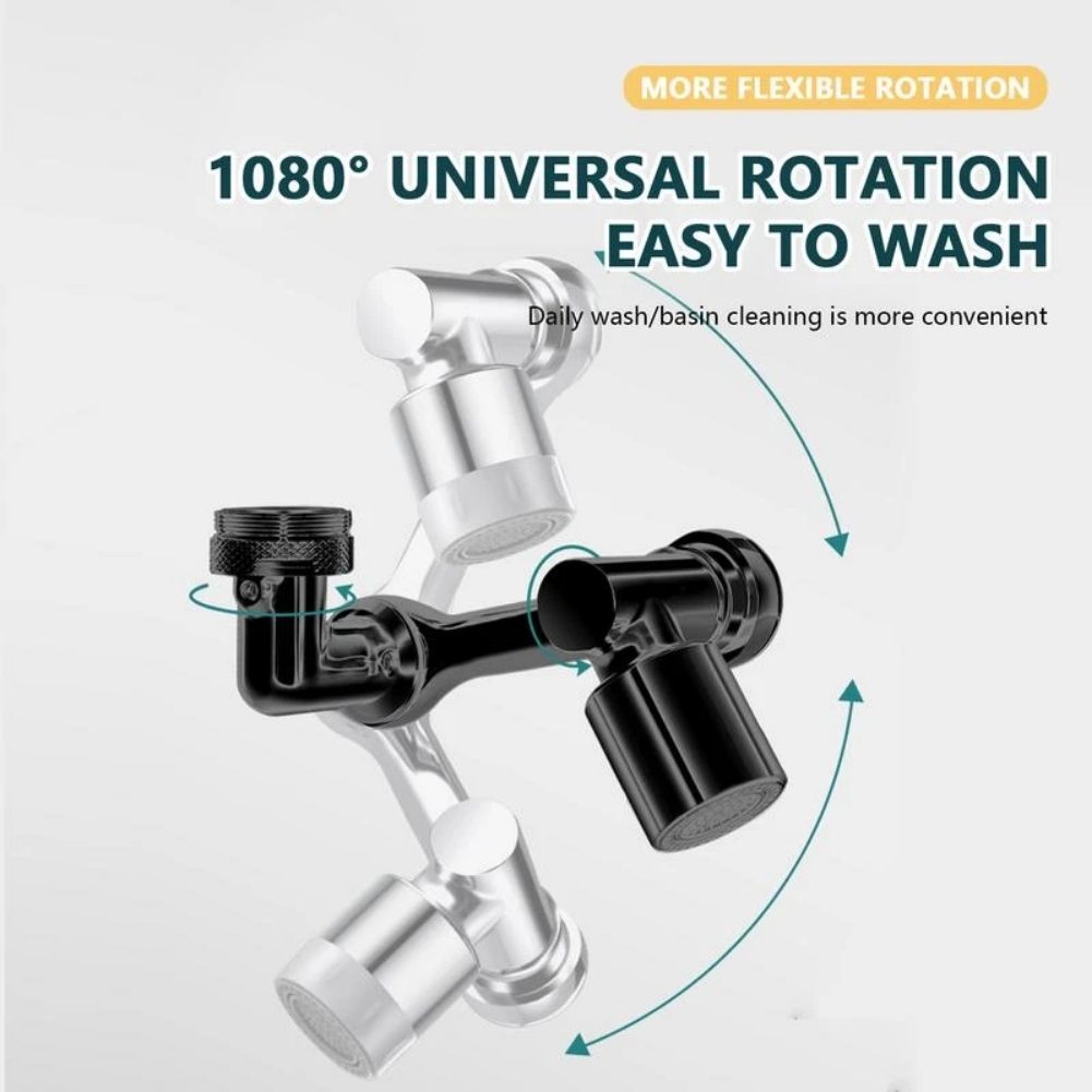 1080° Rotation Faucet Sprayer  - مراجعة Home Bar Sink وسعره