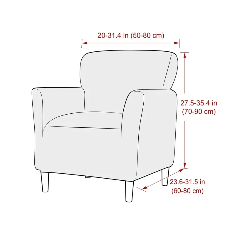 1PC Water Repellent Tub Sofa C - مراجعة Home Bar Seating وسعره