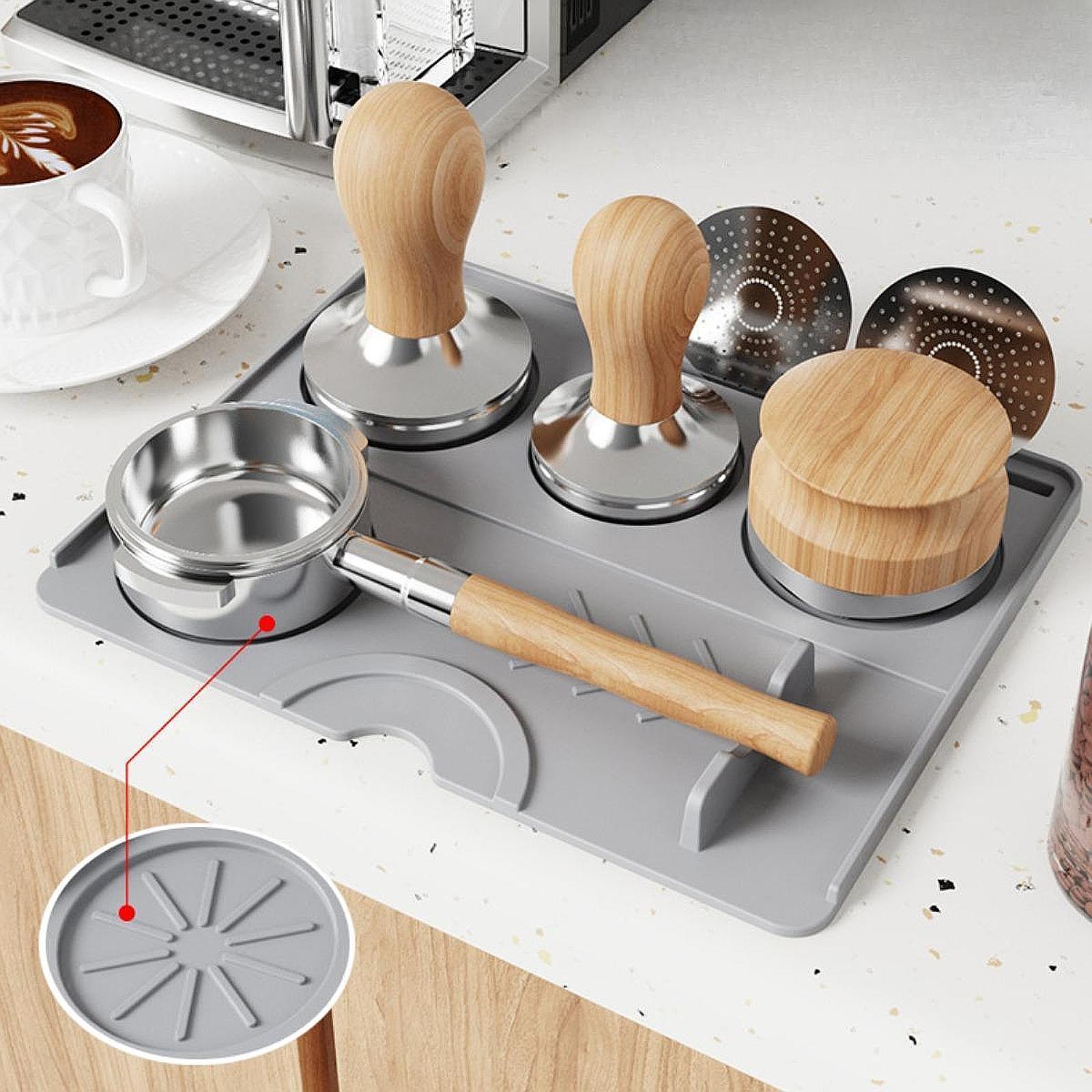 Silicone Coffee Tamping Mat An - مراجعة Home Bar And Counter وسعره