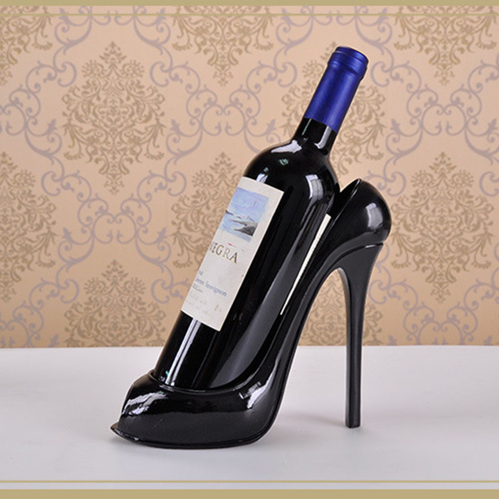 High Heel Shoe Wine Bottle Hol - مراجعة Home Bar Stand وسعره