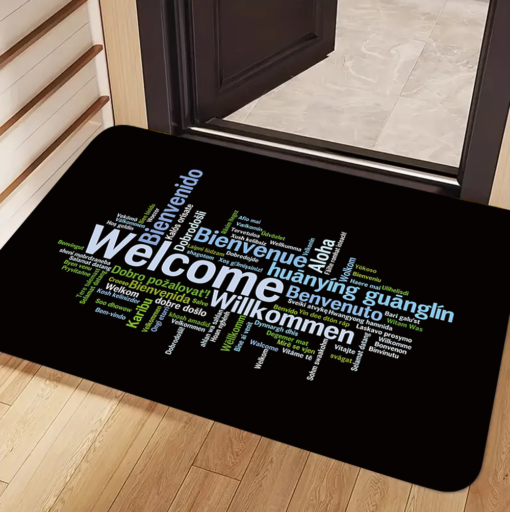Welcome & Friends Theme Carpet - مراجعة Home Bar Word وسعره